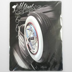 DGA Tin metal sign "Old Skool" NEW 12"x16"